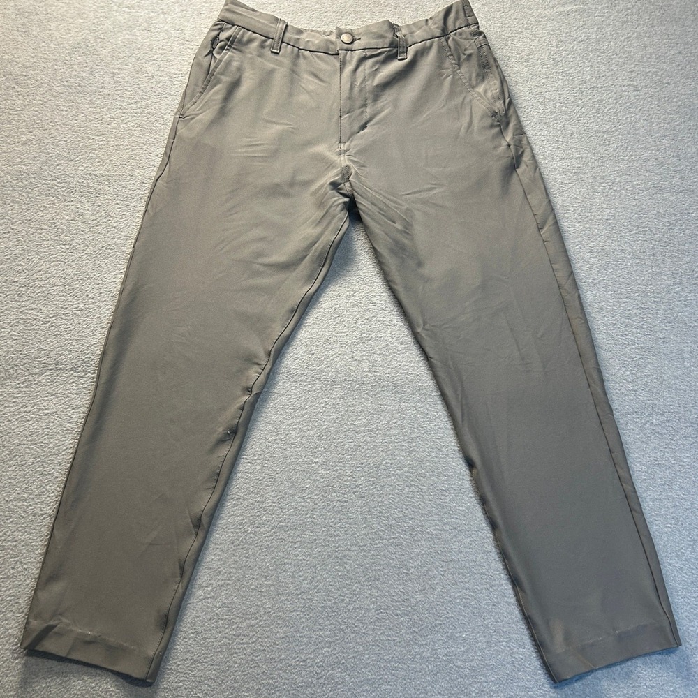 Marc New York Andrew Marc Commuter Golf Pants Mens 32x32 Gray Lightweight Casual